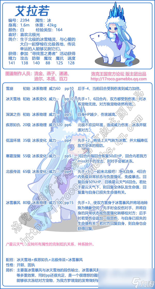 洛克王国艾拉若技能搭配