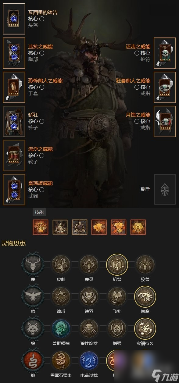 暗黑破坏神4粉碎德鲁伊后期Build说明