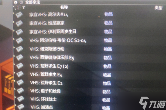 僵尸毁灭工程VHS加属性的有哪些