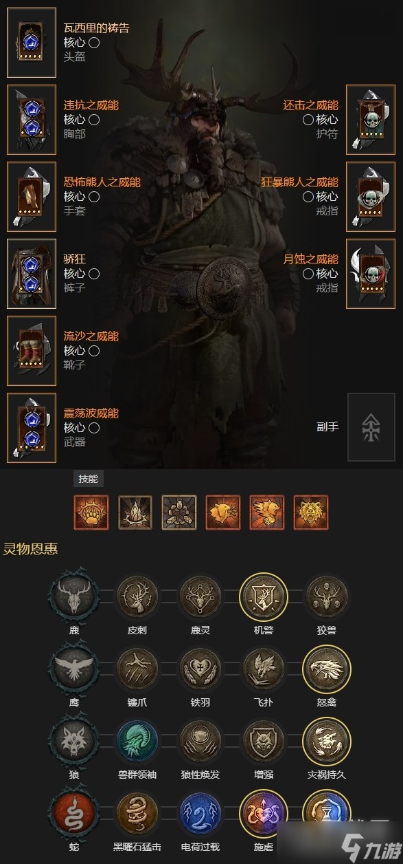 暗黑破坏神4粉碎德鲁伊后期Build说明一览
