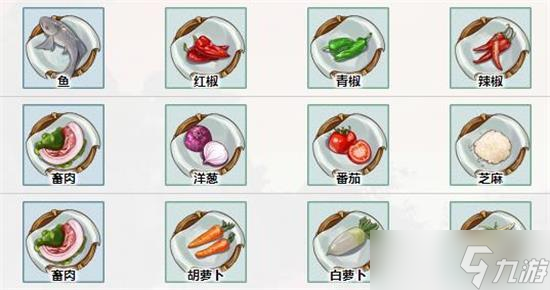 江湖悠悠扬州食物有哪些 江湖悠悠扬州食谱配方一览