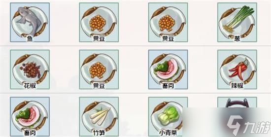 江湖悠悠扬州食物有哪些 江湖悠悠扬州食谱配方一览