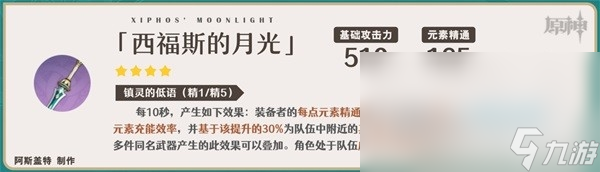 《原神》枫原万叶一图流培养指南