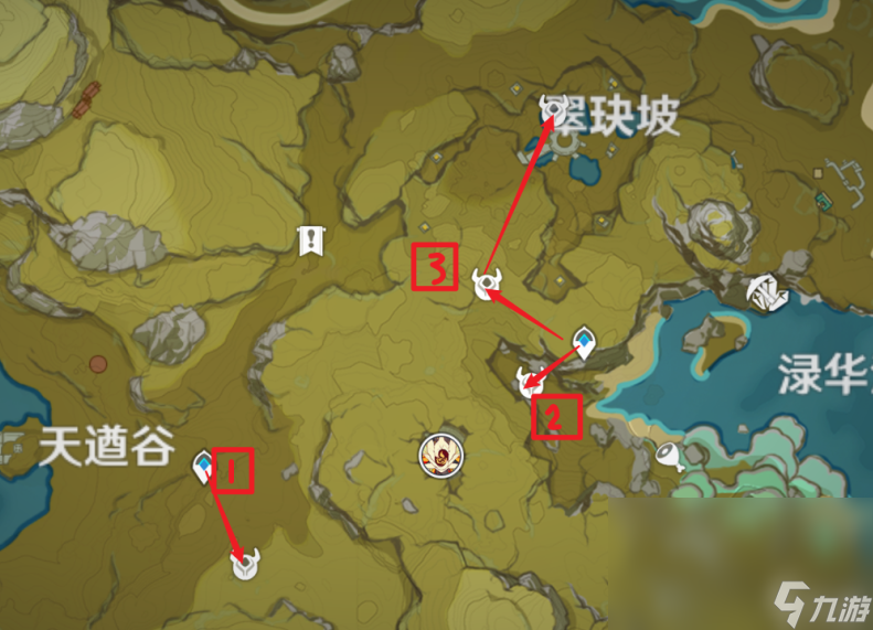 原神骗骗花位置介绍