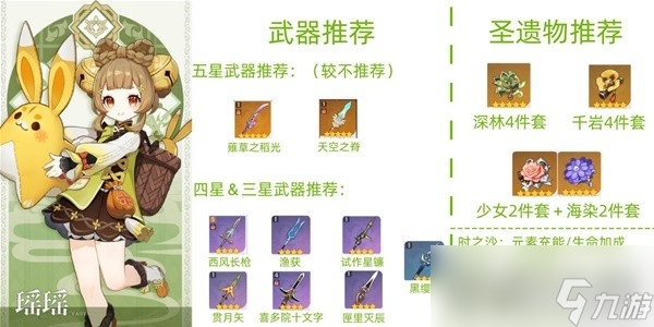 《原神》3.7瑶瑶详细培养攻略