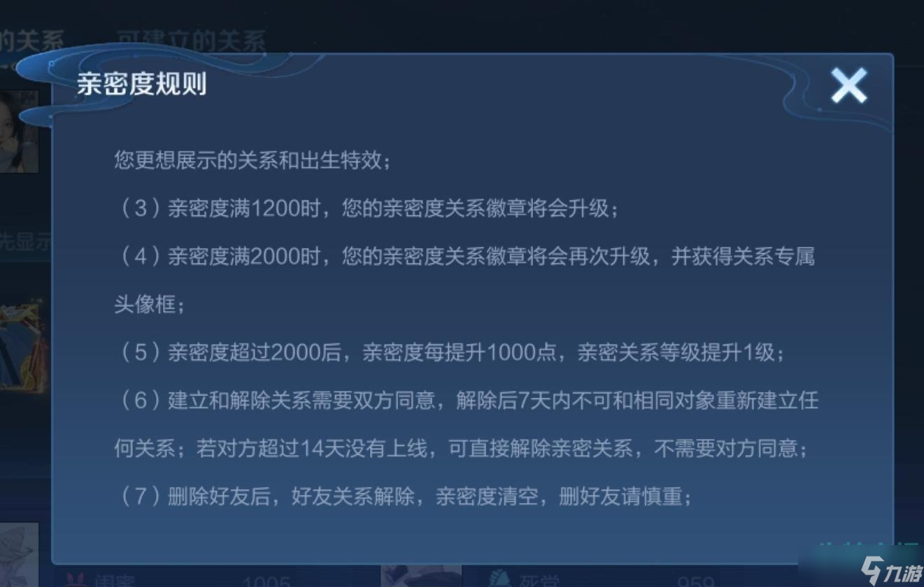 《王者榮耀》2021年親密度等級表最高等級介紹