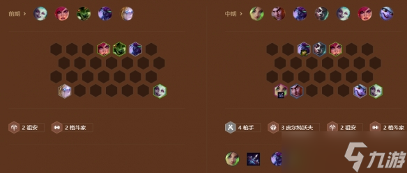 金铲铲之战S9祖安枪手怎么玩