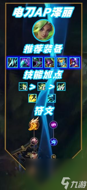 《英雄联盟》13.12版本电刀AP泽丽出装介绍
