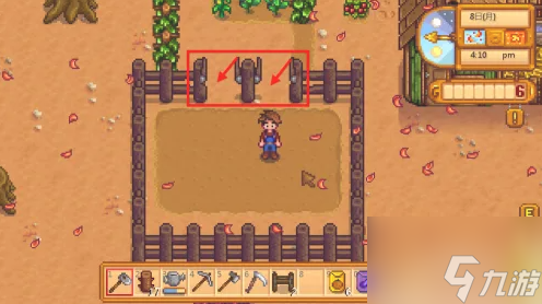 stardew valley如何进入围栏 木栅门使用方法