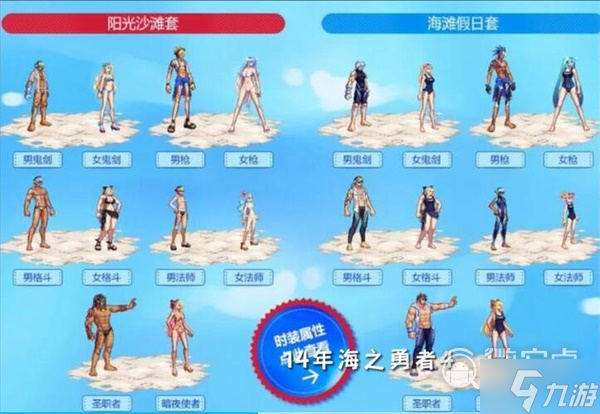 《dnf》2023夏日套装扮全职业外观效果