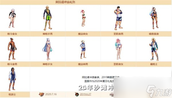 《dnf》2023夏日套装扮全职业外观效果