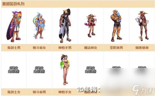 dnf2023夏日套装扮外观一览
