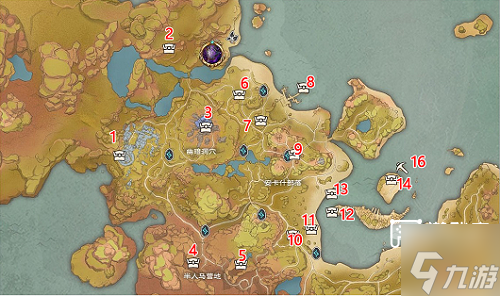 塔瑞斯世界安卡什寶箱位置攻略