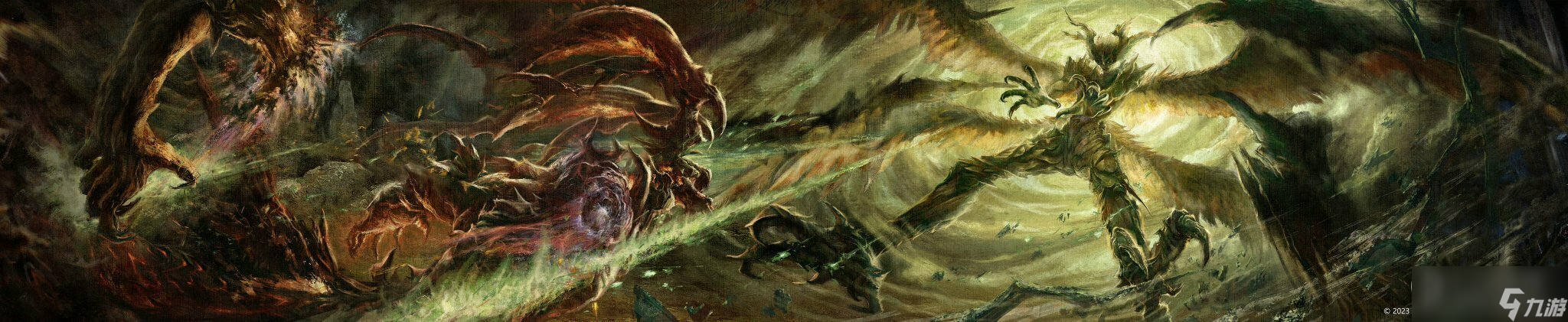 最终幻想16震撼召唤兽大战高清宣传海报详情