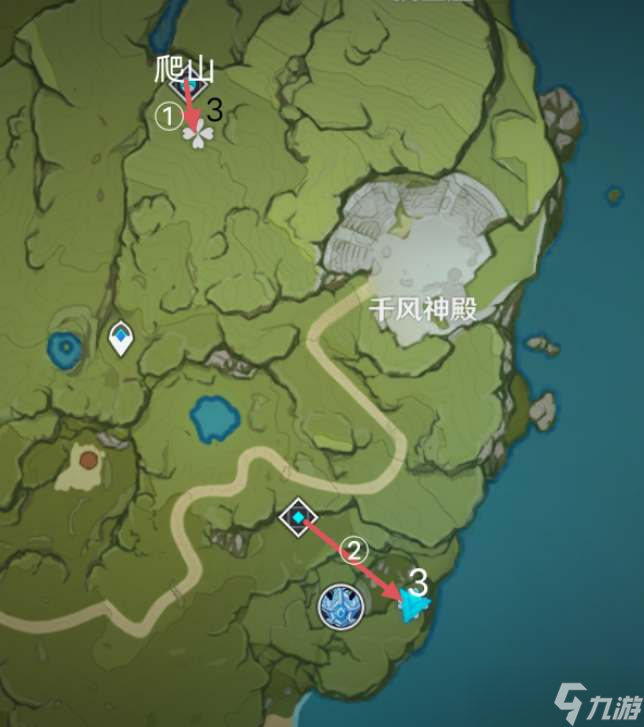 原神蒲公英籽怎么快速收集-蒲公英籽快速收集路线分享2023