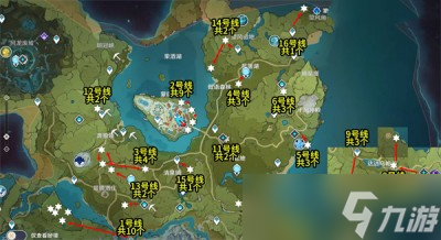 《原神》3.8版本蒲公英籽最佳采集路线分享