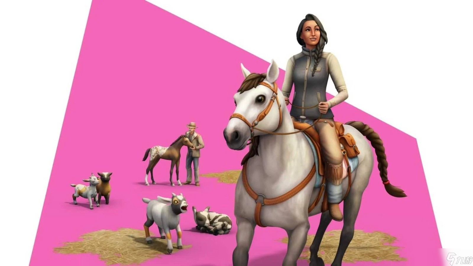 《模拟人生4》新增骏马牧场扩展包 可体验养马生活