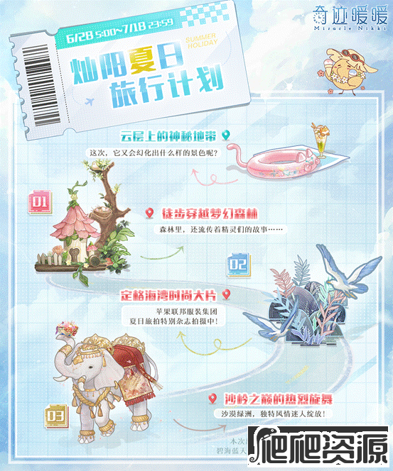 《奇跡暖暖》海鯨夏日游活動