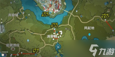 《原神》3.8慕风蘑菇最佳采集路线一览