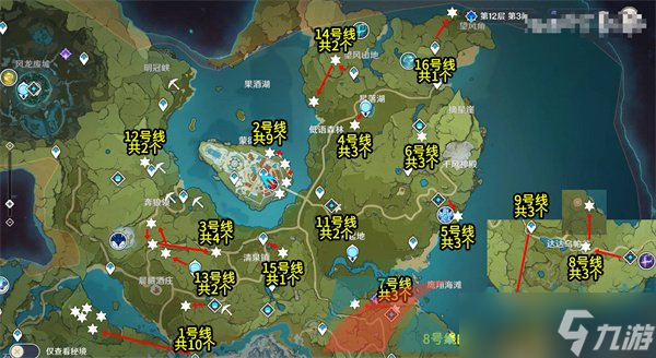 《原神》3.8蒲公英籽采集位置一览