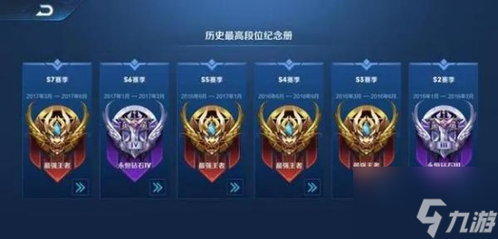王者荣耀段位等级怎么排的