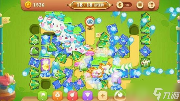 保卫萝卜3游乐场大作战第三十三关过关攻略