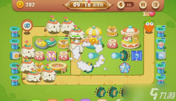 保卫萝卜3游乐场大作战第五关过关攻略