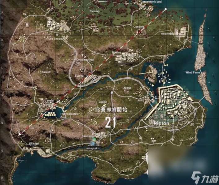 pubg地图帝斯顿介绍 绝地求生帝斯顿地图特点