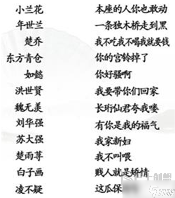 漢字找茬王連熱門臺詞怎么連 漢字找茬王連熱門臺詞玩法