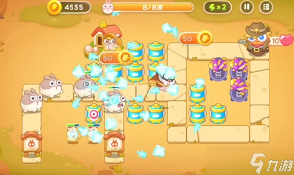 保卫萝卜4波仔很忙第10关攻略