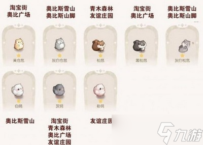 奥比岛宠物最新分布图是什么 详细分布图攻略分享