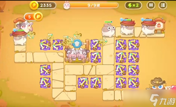 保衛(wèi)蘿卜4波仔很忙第十五關(guān)怎么通關(guān)
