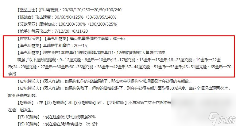 《云顶之弈》13.13版本正式服海克斯霸龙削弱一览