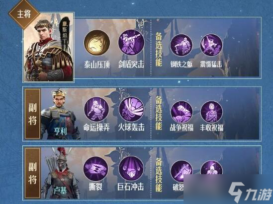 重返帝国s2弓兵阵容搭配汇总