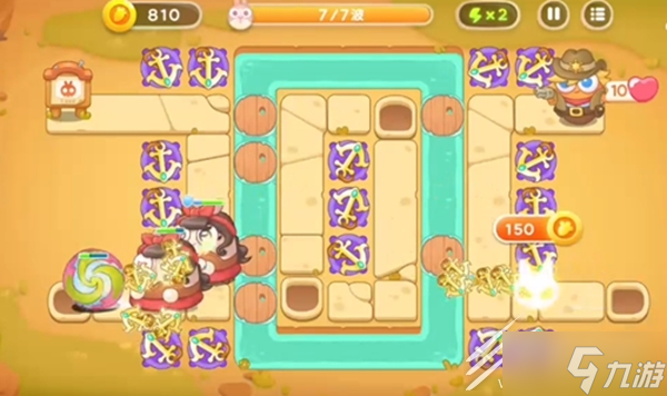 保卫萝卜4波仔很忙第三关通关攻略