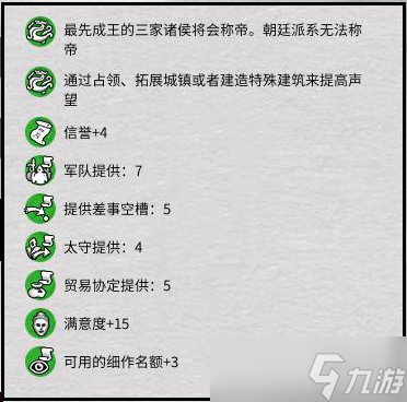 全面战争三国爵位等级怎么划分?爵位等级一览