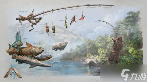 《方舟2》公布多张概念图，生物装备、建筑、钓鱼玩法首曝