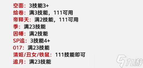 《陰陽師》百鬼逸聞陣容推薦