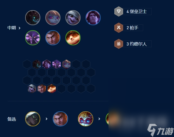 云顶之弈S9枪手小炮阵容玩法