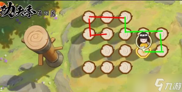功夫季功夫一笔画第22关
