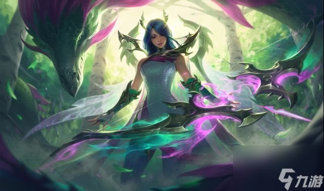 《LOL》艾希神龙尊者皮肤图文一览
