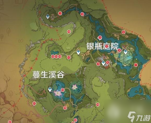 原神琉形蜃境限时挑战位置在哪里