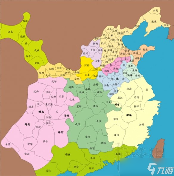 全面戰(zhàn)爭(zhēng)三國(guó)地圖上的地名都是現(xiàn)代的哪些地方 古今地名對(duì)比介紹