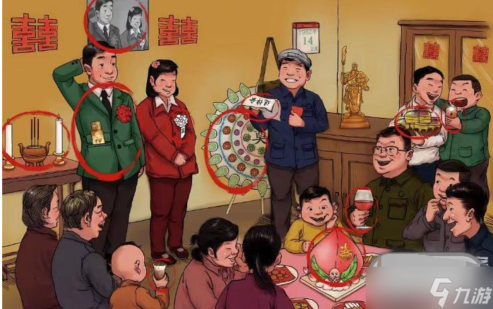 <a id='link_pop' class='keyword-tag' href='https://www.9game.cn/llazc/'>老六爱找茬</a>怀旧婚礼1怎么过