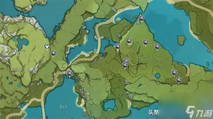 原神白铁矿怎么获得(白铁矿在地图上的具体位置)