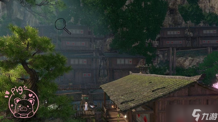 《逆水寒手游》桃溪风筝位置