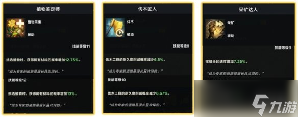 《命运方舟》生活技能玩法介绍