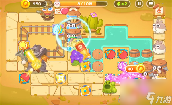 保卫萝卜4波仔很忙第二十关如何通关