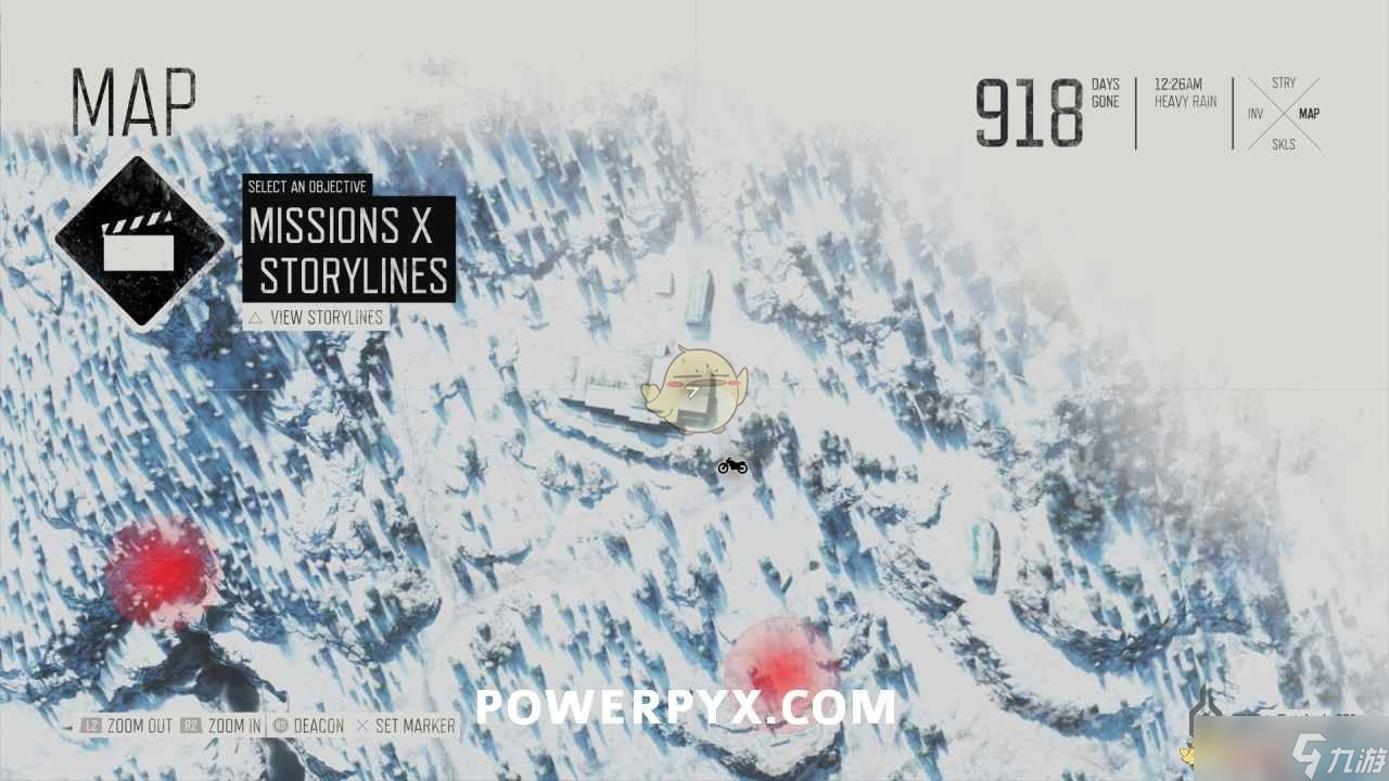 往日不再滑雪胜地手册位置都在哪个位置?滑雪位置图片一览