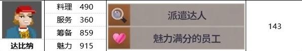 潜水员戴夫》工达比纳属性技能一览